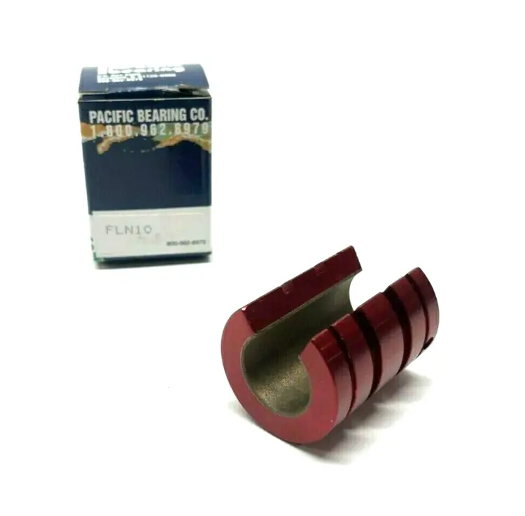 Used PACIFIC BEARING CO. LINEAR OPEN BEARING, 5/8" ID, 1-1/8" OD Bearings | Maverick Industrial Sales #1104008