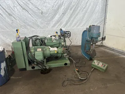 150 TON FRANKLIN MANUFACTURING C FRAME PORTABLE FMI HYDRAULIC WEB PUNCH: STOCK #23390