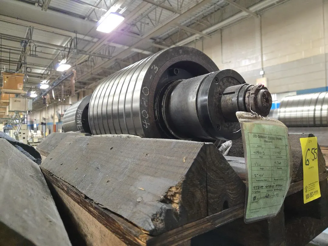 (1) OD Grind Drum Spindle