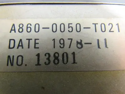 Fujitsu Fanuc A860-0050-T021 Tape Reader From Mazak M-5 Turning Center