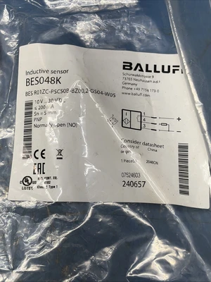 New | in-Stock Balluff BES R01ZC-PSC50B-BZ00,2-GS04-W05 Sensors Indiana US | J&J Industrial Supply #1352421
