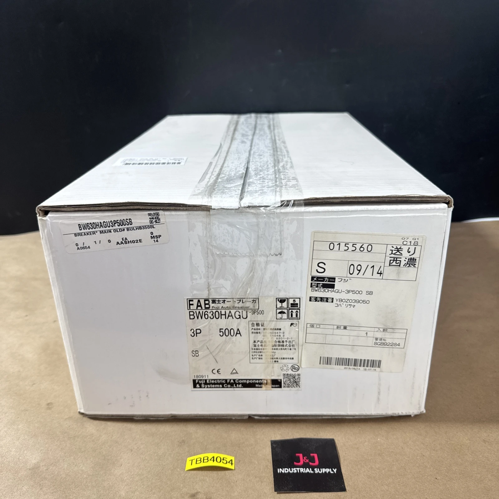 NEW Fuji Electric BW630HAGU-3P500