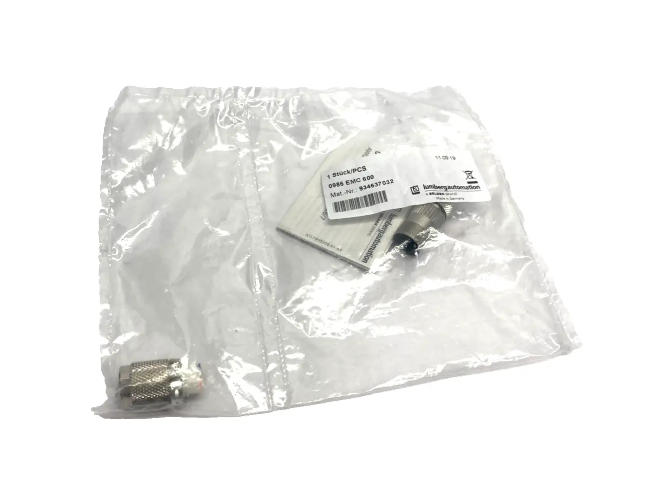NEW LUMBERG AUTOMATION 0986 EMC 600