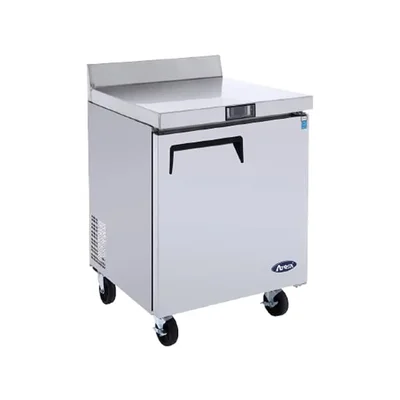 New | in-Stock Atosa New Atosa MGF8412GR 27" Worktop Freezer w/ Backsplash Worktop Freezers Illinois US | Falcon Restaurant Supply #1375443