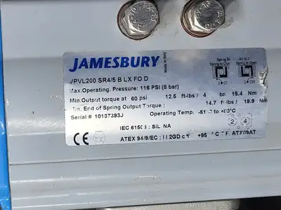 NEW 2010 JAMESBURY 1057-2D11B3AD2O