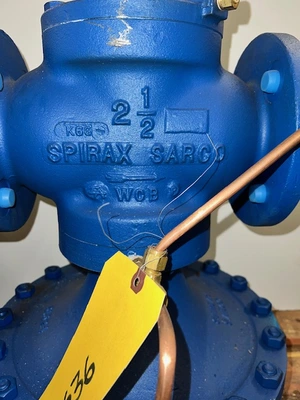 2.5" Spirax Sarco Regulating Valve