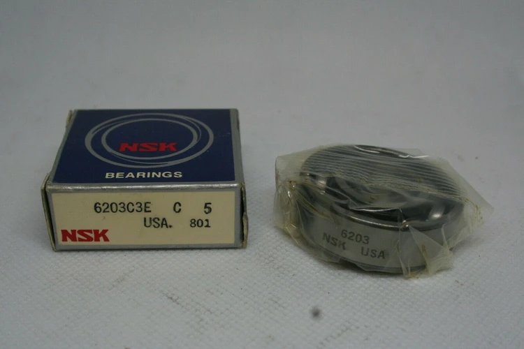 New | in-Stock NSK 6203C3E Bearings | BG Industrial Surplus #472119