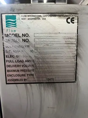 Used 2007 FLOW 713633-1 Waterjet Cutters Georgia US | The Equipment Hub #476196