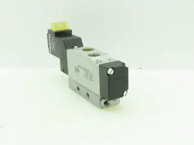 Festo MEH-5/2-1/8-S-B Pneumatic 4-Way Solenoid Control Valve 145PSI 1/8"Port 24V