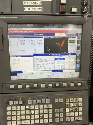 USED 2018 OKUMA MB-5000H