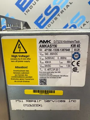 AMK AMKASYN KW40 Electrical/PLC/Automation | ESS Industrial Equipment Sales (10)