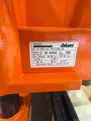Used 2001 BLUM MINIDRILL Flexible Drilling and Inserting Machines Texas US | MachineryMax #1249185