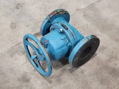 3" Diaphragm Valve Cast Iron Flanged
