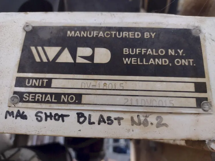 Used WARD DV-18015 Dust Collectors Ohio US | Yoder Brothers machinery 23 #89988