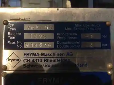 USED FRYMA VME-50