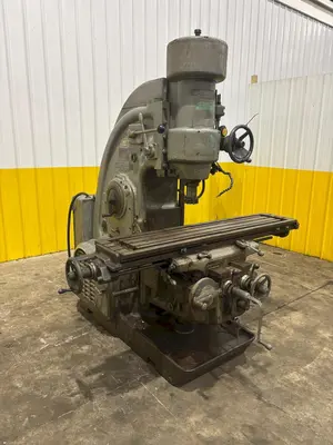 #3 KEARNEY & TRECKER MILWAUKEE MODEL #3 VERTICAL MILLING MACHINE 64" x 13" x 10 HP: YOBRO #24458