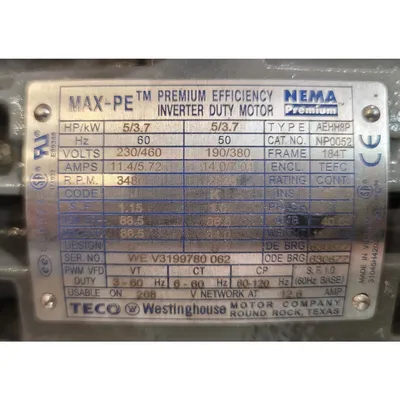 NEW TWIN CITY FAN EPLFN-165MK2