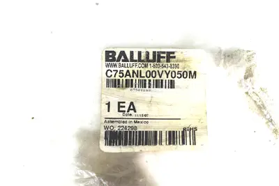 NEW BALLUFF C75ANL00VY050M