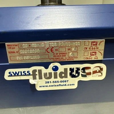 NEW SWISS FLUID 125 F7/10 H22