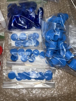 Large Lot of New various IDEC   Buttons & Caps See Photos + Warranty