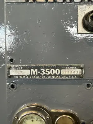 USED WARNER & SWASEY M-3500