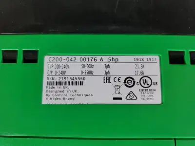USED Control Techniques COMMANDER C200
