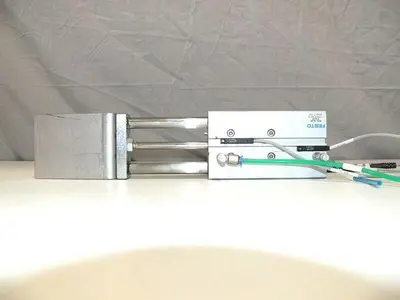 USED FESTO DFM-16-80-P-A-GF PNEUMATIC GUIDED AIR CYLINDER