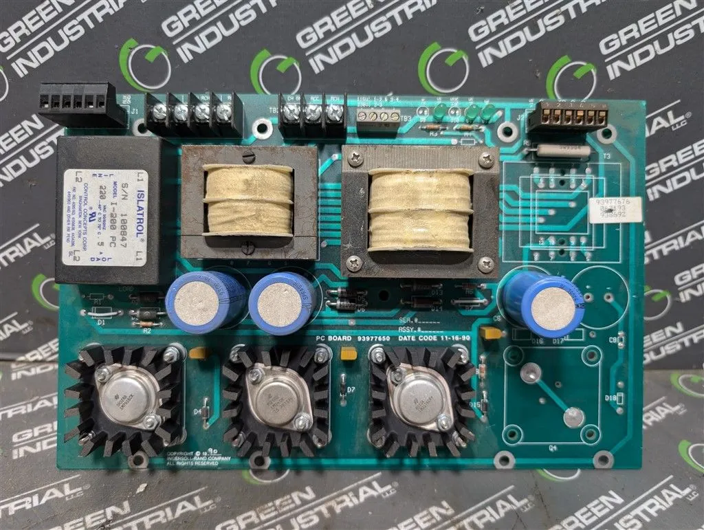 Ingersoll Rand 93977676 Power Supply Board 93977650 Used