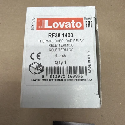 NEW Lovato RF38 1400
