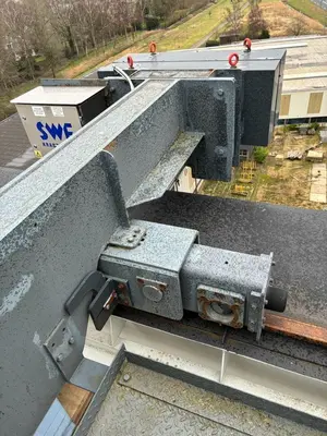 USED SWF GANTRY CRANE 70 TON + 5 TON X 25 METER