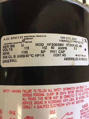 USED AO Smith HF3G039N