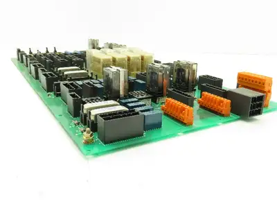 Mori Seiki AP-DTP-ST Control Circuit Board PLC Relay Adaptor Panel