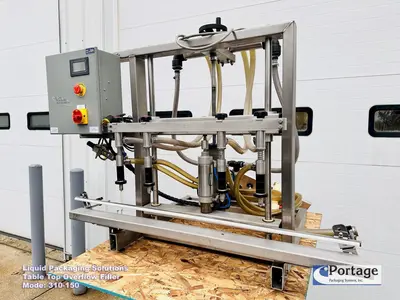 USED 2010 LIQUID PACKAGING 310-150 TT OVERFLOW FILLER