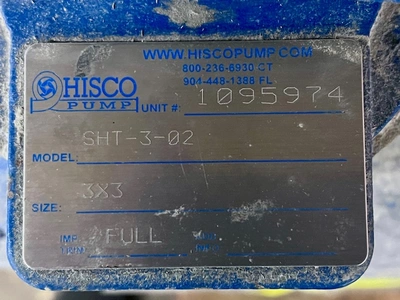 USED Hisco SHT-3-02