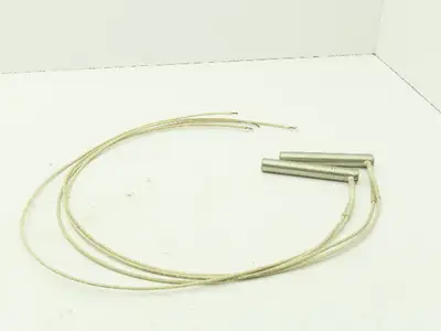 Vulcan U13  5/8" Cartridge Heater 500W 480V 90° 32" Leads  Lot of 2
