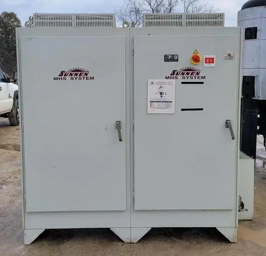Large 78'' x 19.5'' x 83'' T Twin Door Steel Electrical Control Safety Enclosure