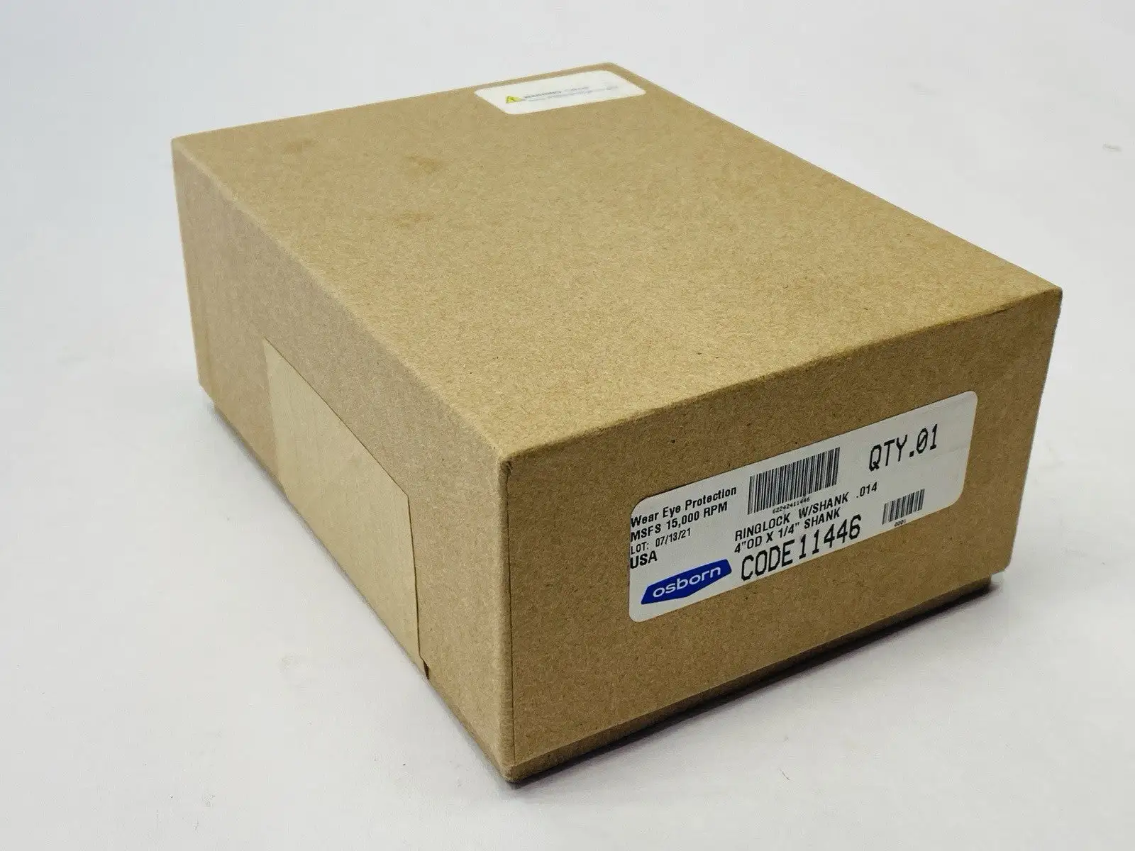 11446 | Osborn  Wheel Brush 4" OD x 1/4" Shank - New