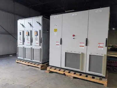 4000 Amp (6 X 700 HP) Transformer & VFD Bank