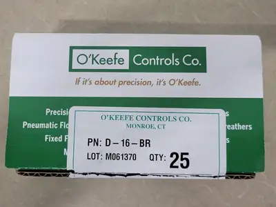 NEW O'KEEFE CONTROLS D-16-BR