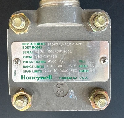 New | in-Stock Honeywell STG674-E1G-00000 Miscellaneous Equipment (Electrical & Power) Indiana US | J&J Industrial Supply #1244274