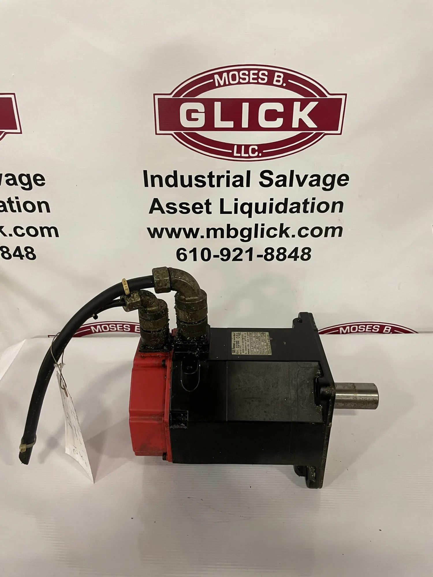 Fanuc α12/3000 2.8kW CNC Spindle Servo Motor 3000RPM A06B-0143-B075#7000