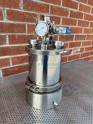 USED SNOB 710 STAINLESS STEEL ESSENTIAL OIL EXTRACTOR COLLECTION CHAMBER