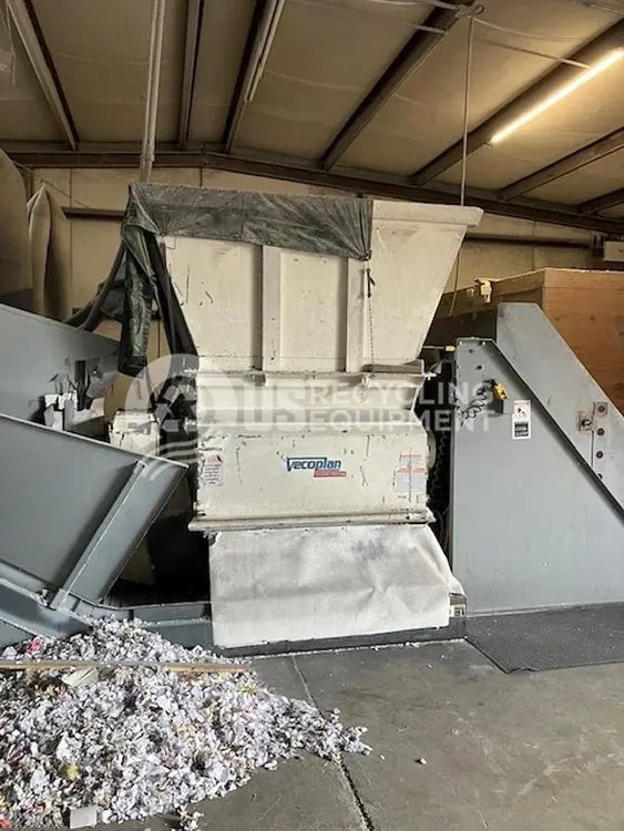 Used 2001 VECOPLAN RG 52-60SWU SINGLE SHAFT Shredders Kentucky US | US Recycling Equipment #688304