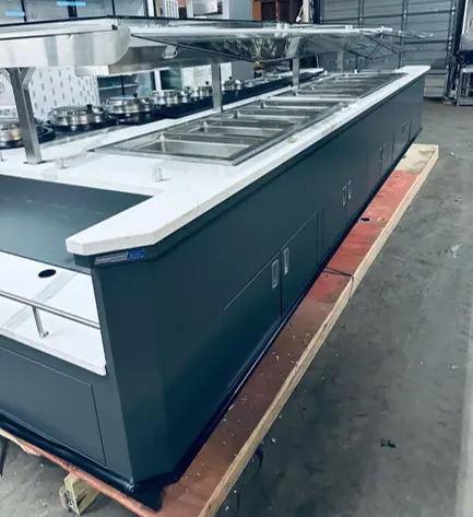 1-0019 Hill Phoenix Hot Bar-New