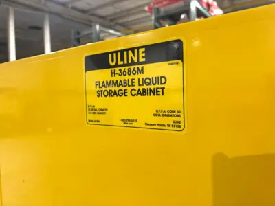 Used U-LINE FLAMMABLE LIQUID STORAGE CABINET Misc Industrial Equipment | Maverick Industrial Sales #1110138