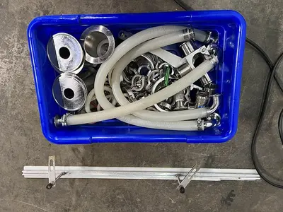 SeaPro 3 Lane Piston Depositor with Agitated Hopper