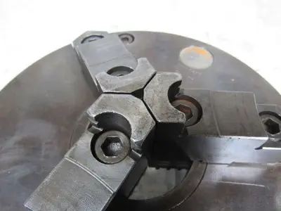 Pratt Burnerd 1272-62515 BP68/8489 10" Lathe Chuck 3 Jaw 3" Thru Hole W/Adapter