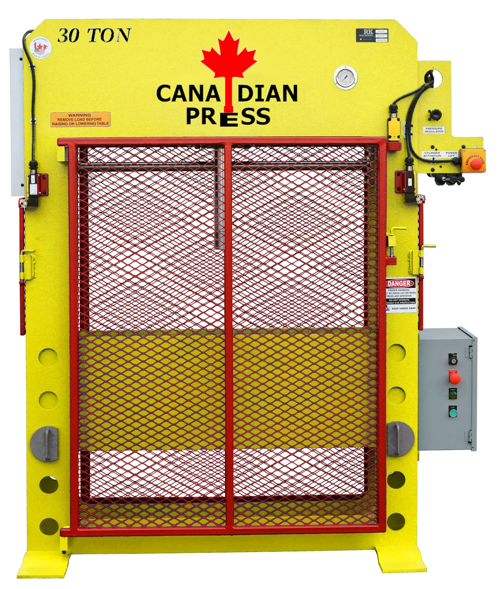 Used MACHINECO (CANADIAN PRESS DIVISION) HFP-30 H-Frame Presses Quebec CA | Machineco #1256401