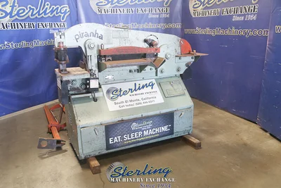 Used PIRANHA P-70 Ironworkers California US | Sterling Machinery Exchange #1465408