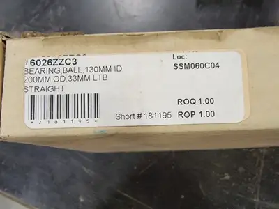 NEW NACHI 6026ZZC3